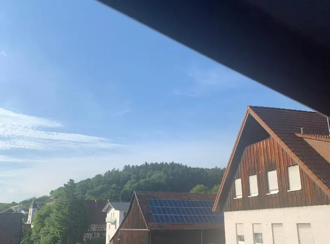 فندق مبيت وإفطار Casa Wellness Am Wald 140 Qm & Wellness Mörlenbach