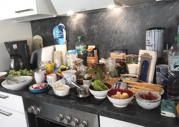 فندق مبيت وإفطار Casa Wellness Am Wald 140 Qm & Wellness