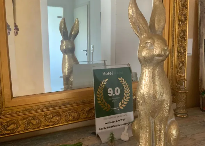 فندق مبيت وإفطار Casa Wellness Am Wald 140 Qm & Wellness 4*